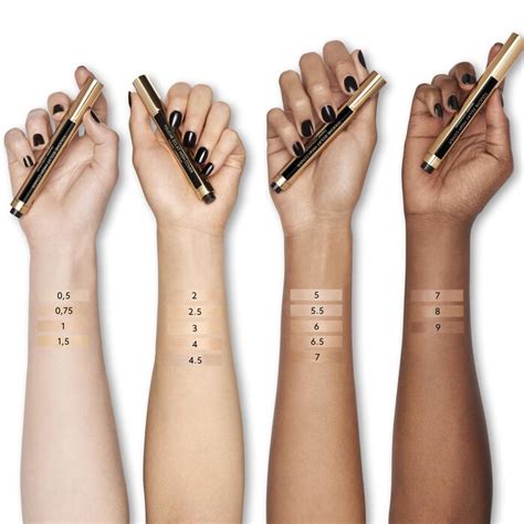 eclat ysl makeup|ysl touche eclat colour chart.